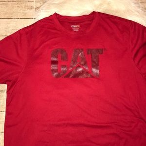 Caterpillar CAT Spell-Out Logo Short Sleeve Shirt